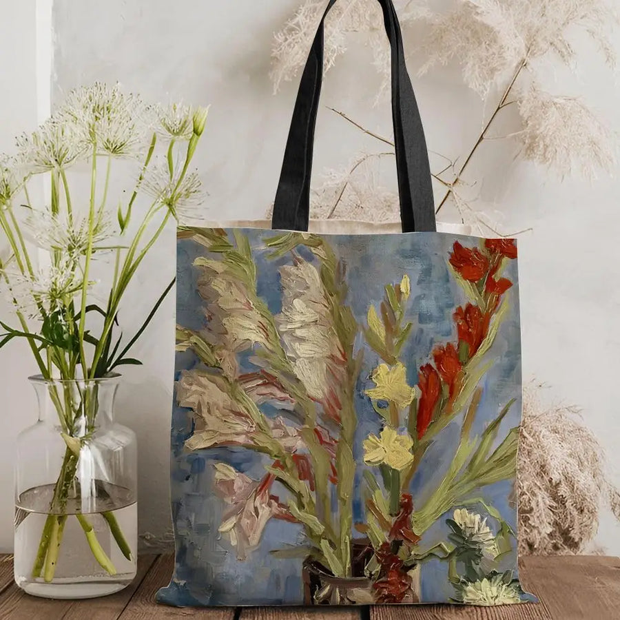 Still Life Painting Canvas Tote Bag — Eco Canvas | Large Capacity