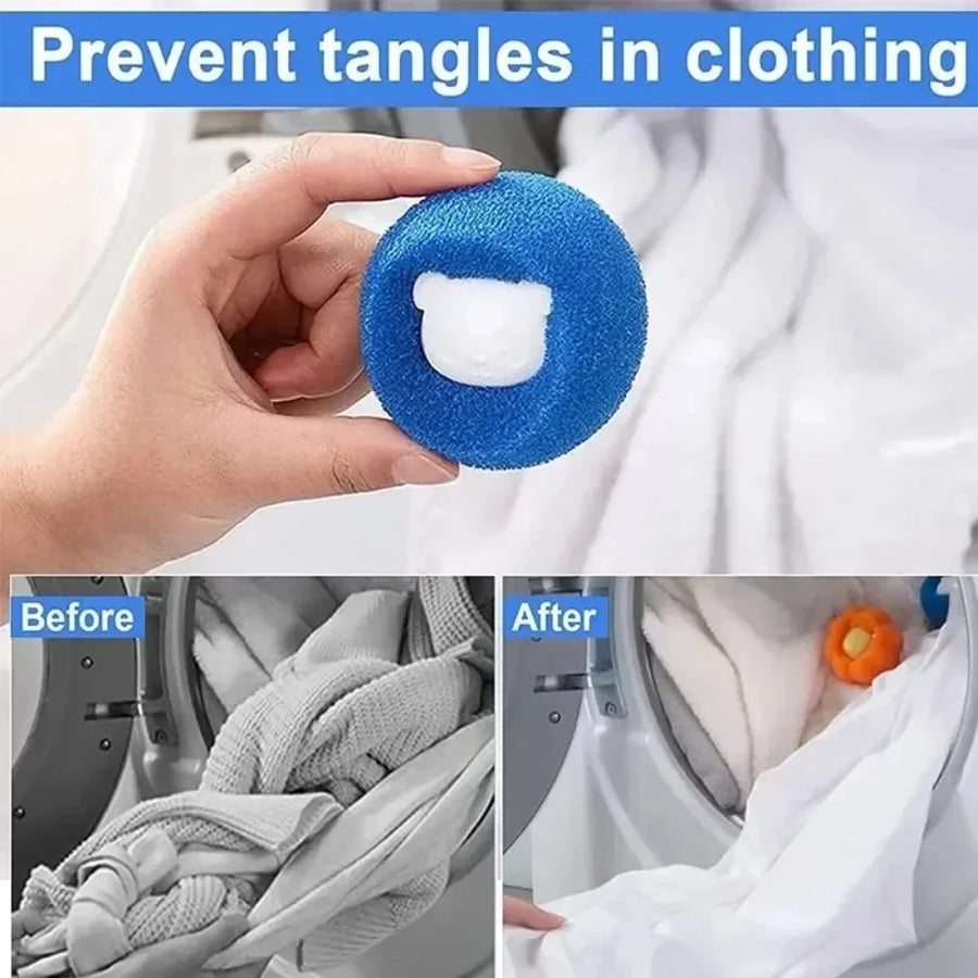 Laundry Balls — Pet Hair & Lint Remover for the Washing Machine