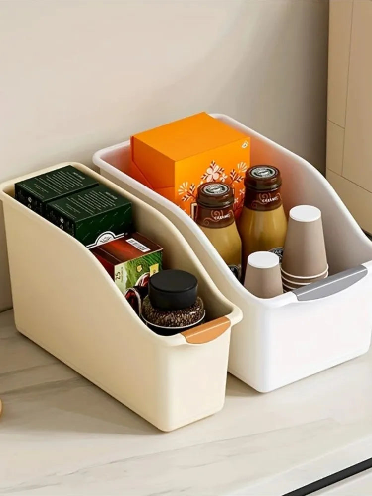 Curved Plastic Storage Bin