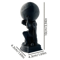 Dark Atlas skeleton sculpture