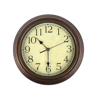 Large Retro Silent Wall Clock — American Classic Style | Living Room & Kitchen