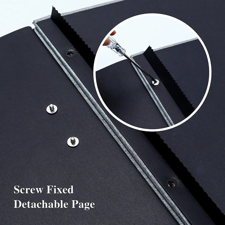 Self-Adhesive Photo Album — 40 Pages | DIY Lay-Flat Scrapbook