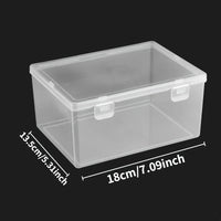 Large Clear Stackable Storage Box