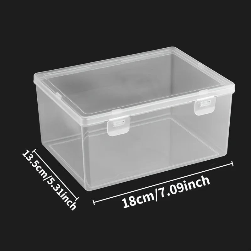 Large Clear Stackable Storage Box