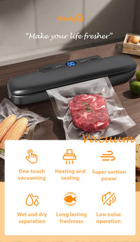 Vacuum food sealer