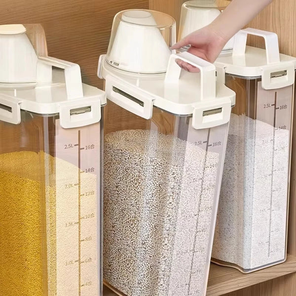 Sealed kitchen storage canister