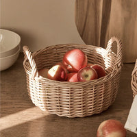 Natural Rattan Serving Tray