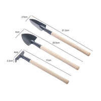 Mini garden tools — 3-piece set