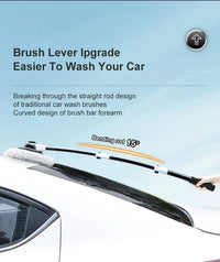 Telescoping car wash mop